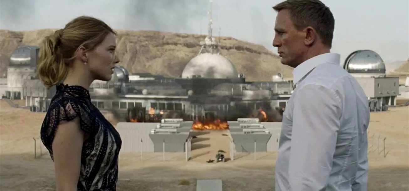Caption: Explosions, exotic locations, beautiful people, sparky chemistry... that's advertising.