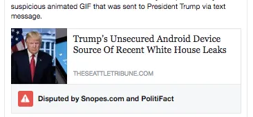 Caption: Facebook rolls out oh-so-tentative flagging of fake news